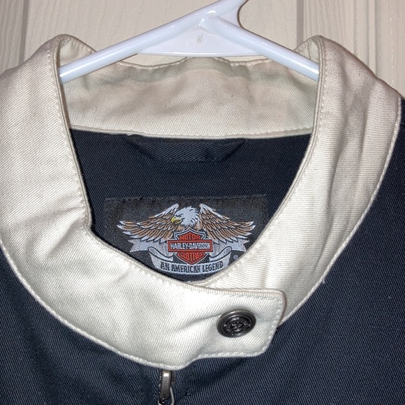 Harley Davidson Jacket Women’s Size XL HD Highway 1 Jacket Vintage Biker Jacket - Picture 6 of 16